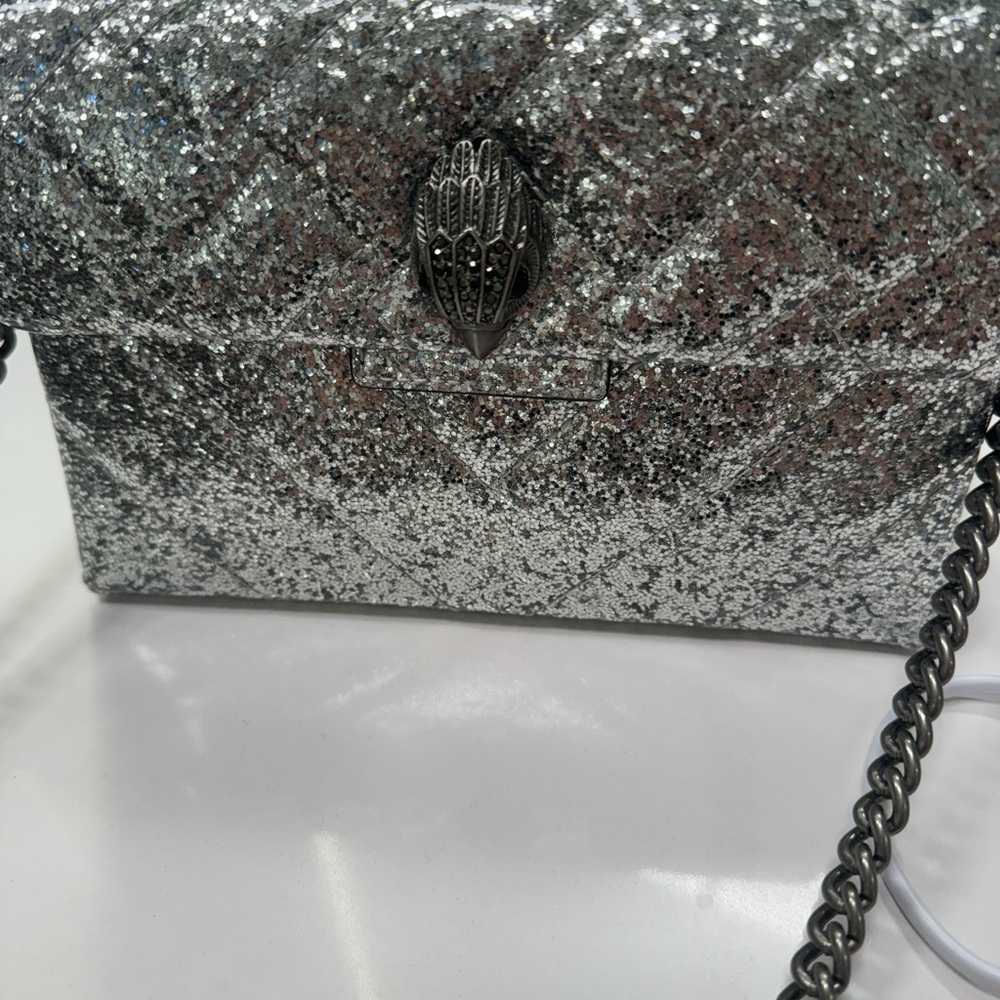 SOLD KURT GEIGER LONDON Glitter Kensington Crossbody - Picture 3 of 5